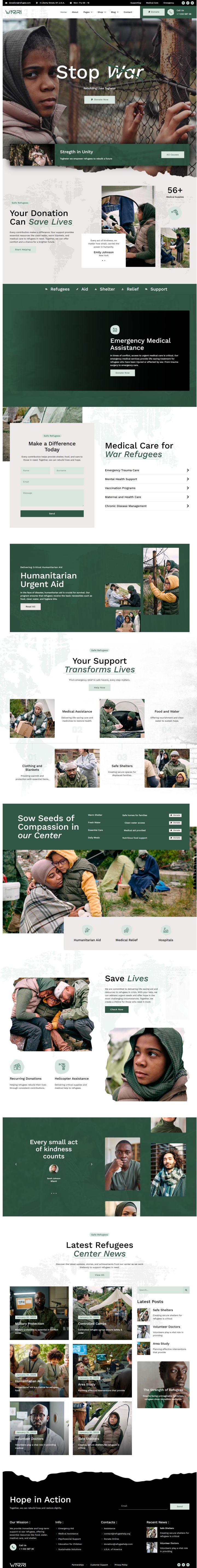 WordPress шаблон ThemeForest Warri