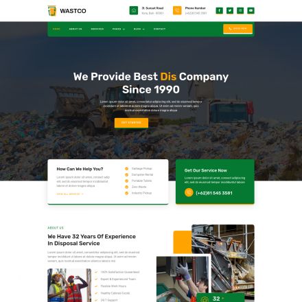 ThemeForest Wastco