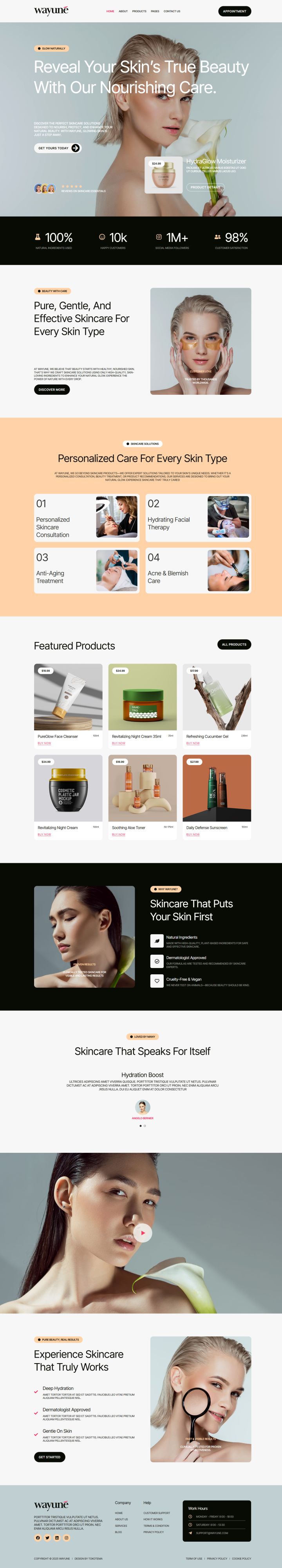 WordPress шаблон ThemeForest Wayune