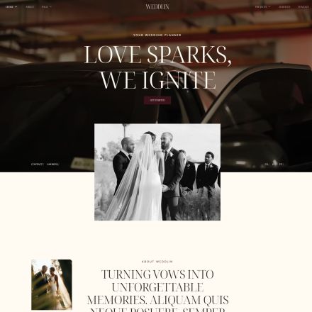 ThemeForest Weddlin