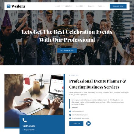 ThemeForest Wedora