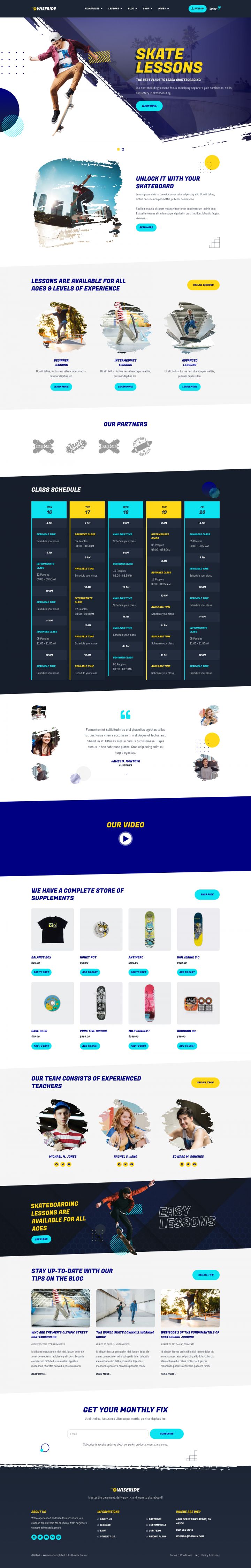WordPress шаблон ThemeForest WiseRide