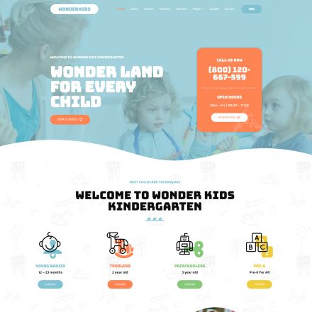 ThemeForest Wonderkids