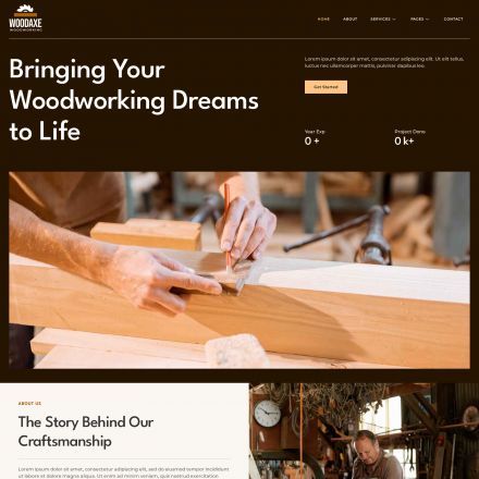 ThemeForest Woodaxe