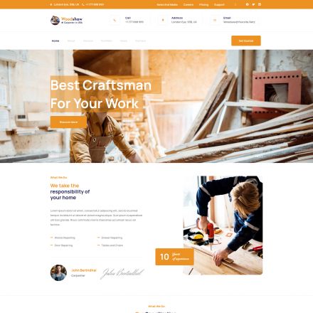 ThemeForest Woodsaw