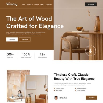 ThemeForest Woodsy