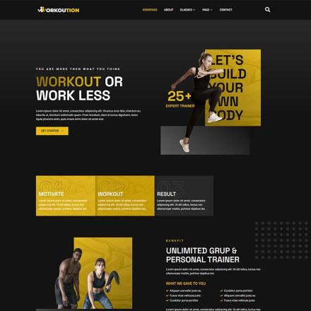 ThemeForest Workoution