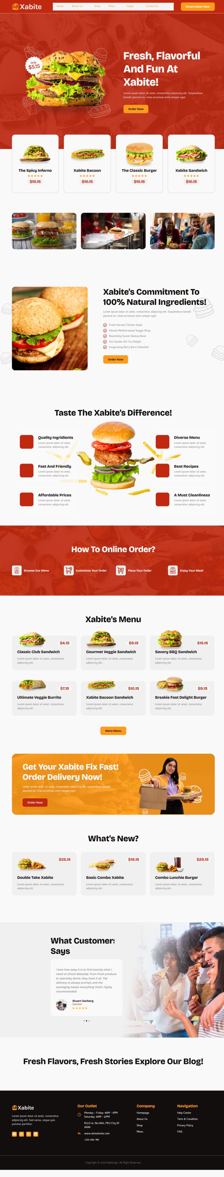 WordPress шаблон ThemeForest Xabite
