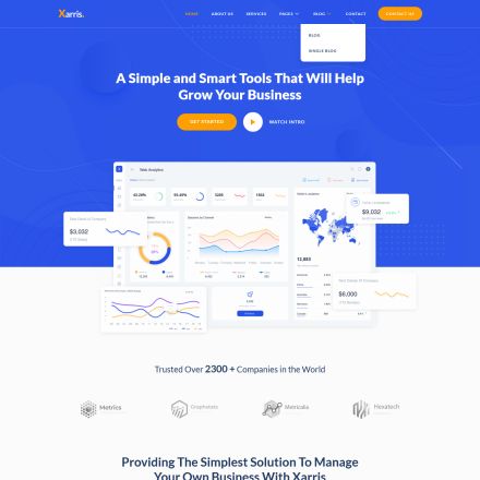 ThemeForest Xarris