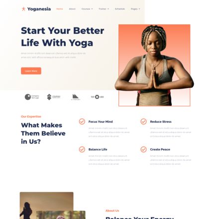 ThemeForest Yoganesia