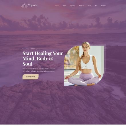 ThemeForest Yogastic