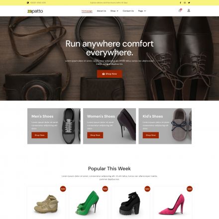ThemeForest Zapatto
