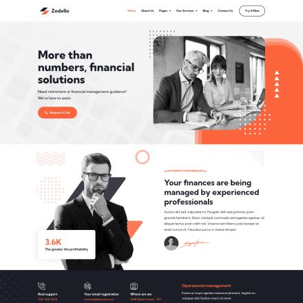 ThemeForest Zedello