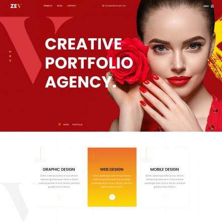 ThemeForest Zev