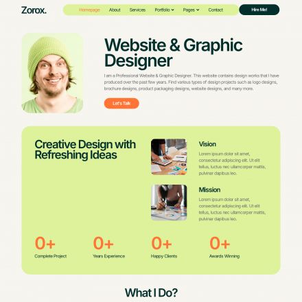ThemeForest Zorox