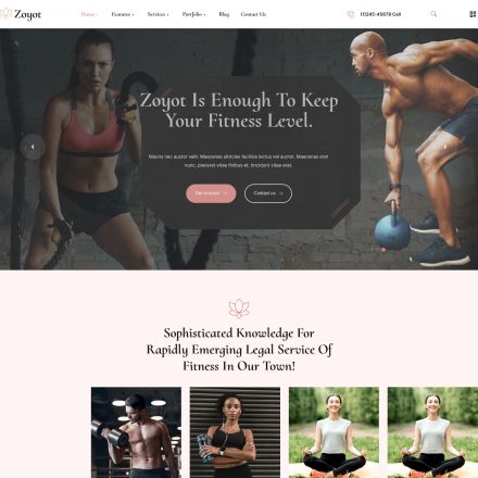 ThemeForest Zoyot