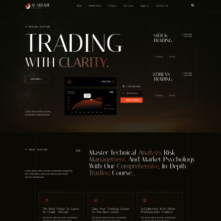 ThemeForest Acatrade