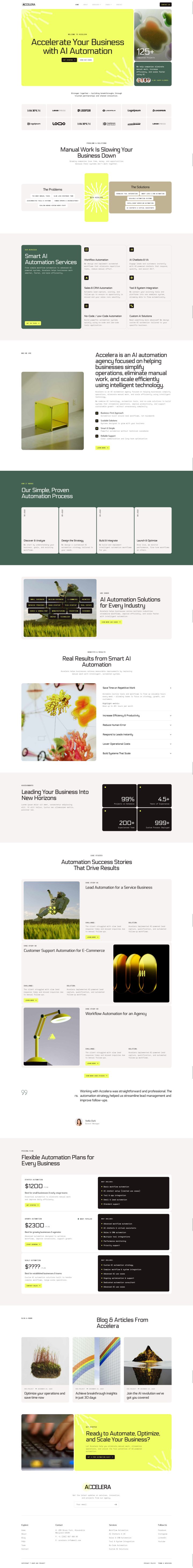 WordPress шаблон ThemeForest Accelera