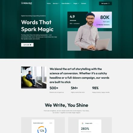ThemeForest Adscript