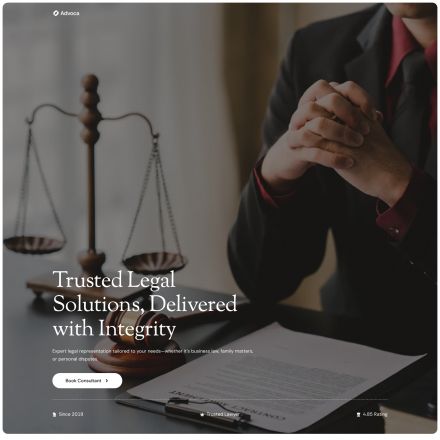 ThemeForest Advoca