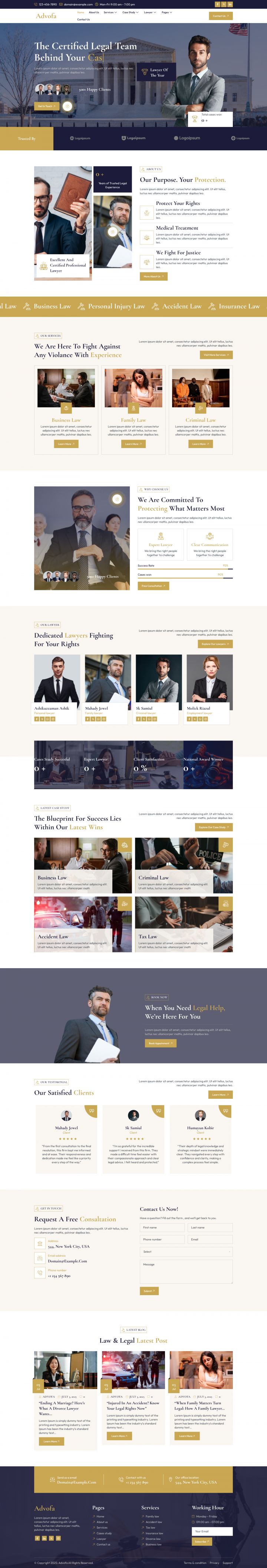 Шаблон ThemeForest Advofa WordPress шаблон ThemeForest Advofa