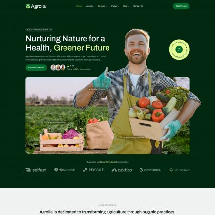 ThemeForest Agrolia