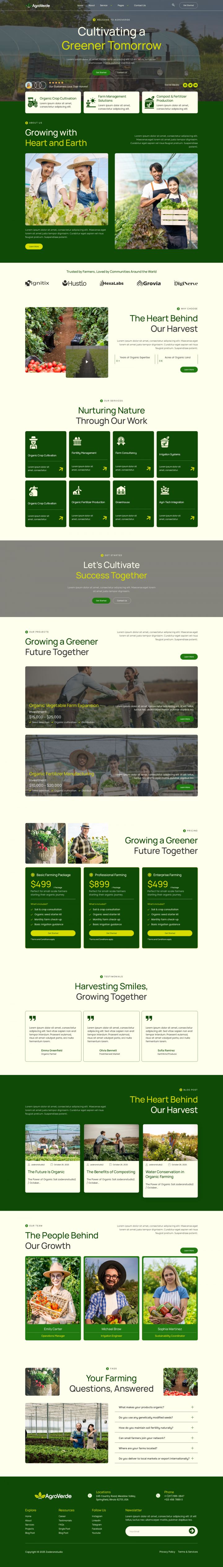 Шаблон ThemeForest Agroverde WordPress шаблон ThemeForest Agroverde
