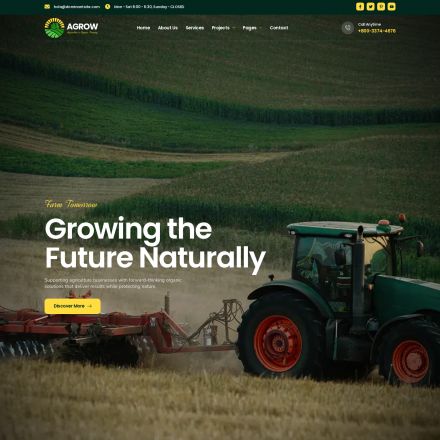 ThemeForest Agrow