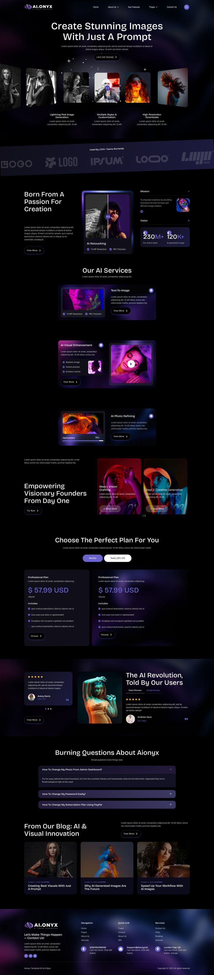 Шаблон ThemeForest Aionyx WordPress шаблон ThemeForest Aionyx