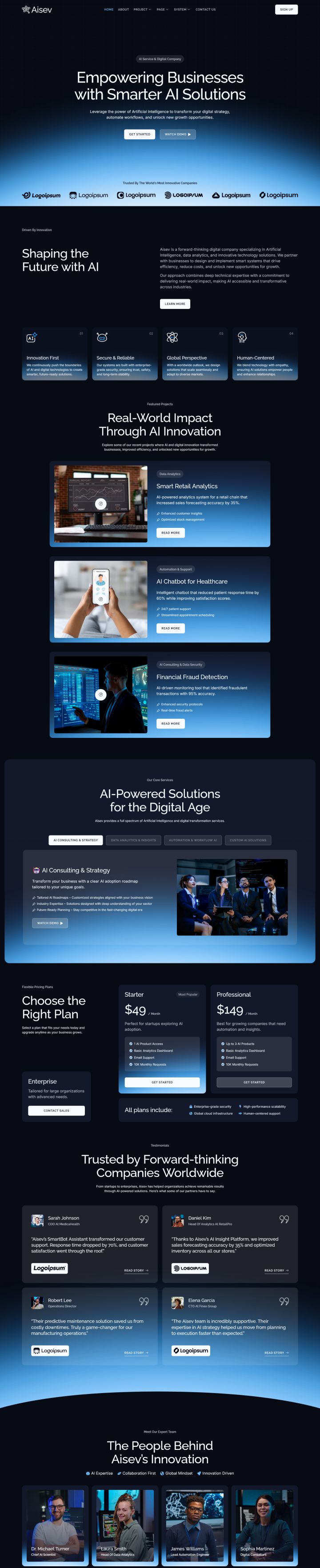 Шаблон ThemeForest Aisev WordPress шаблон ThemeForest Aisev