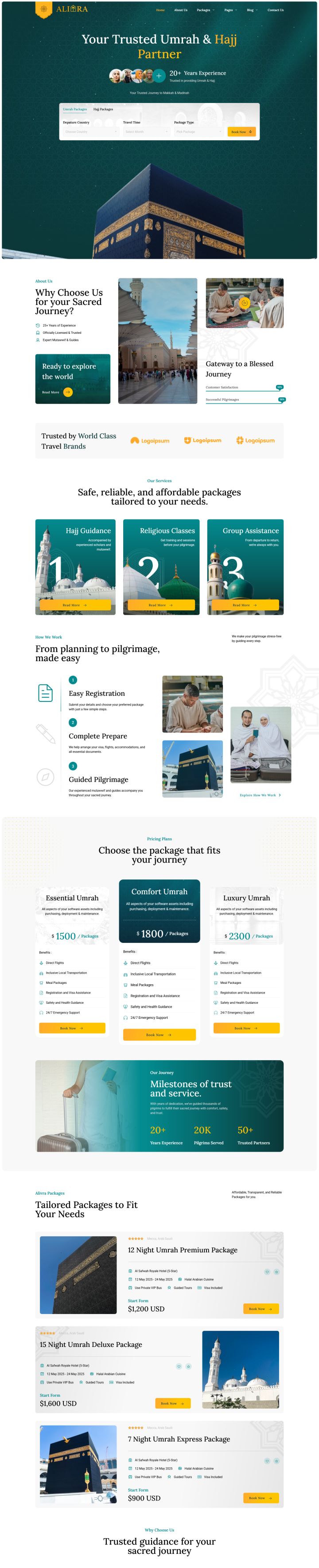 WordPress шаблон ThemeForest Alivra