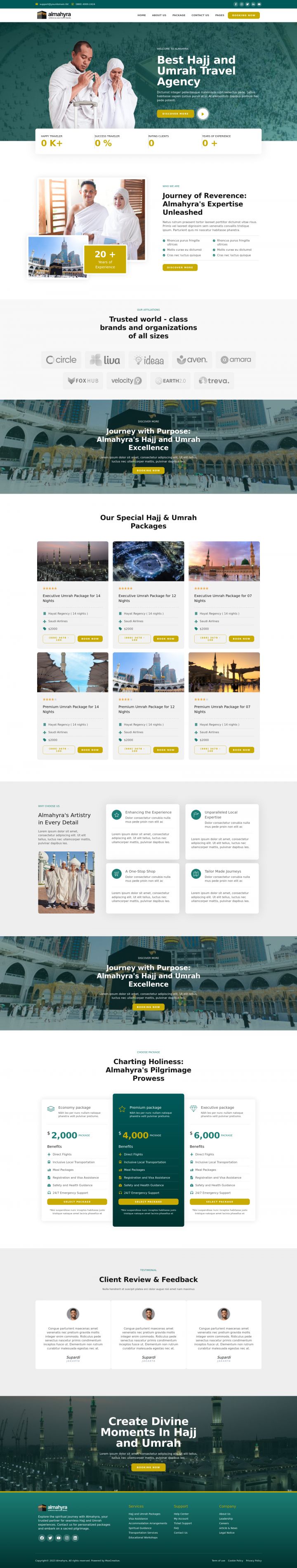 WordPress шаблон ThemeForest Almahyra