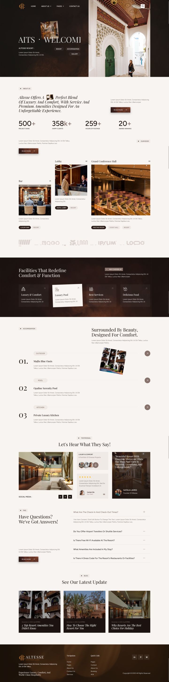WordPress шаблон ThemeForest Altesse