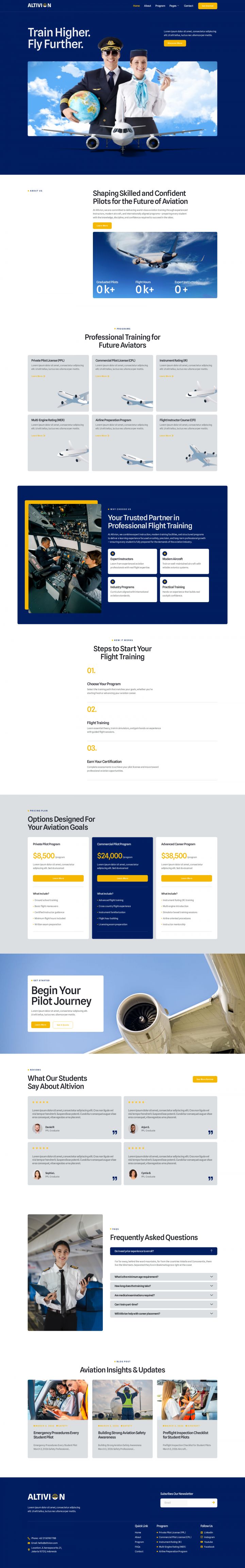 WordPress шаблон ThemeForest Altivion