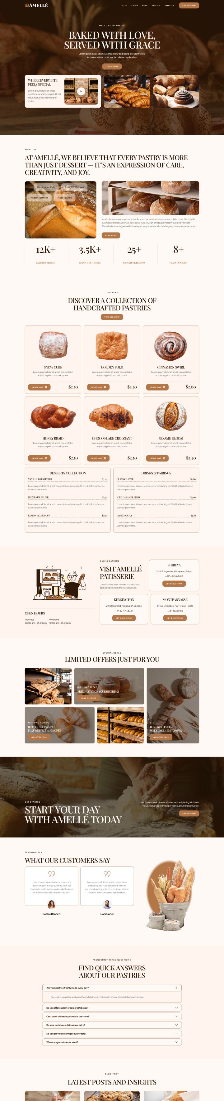 Шаблон ThemeForest Amelle WordPress шаблон ThemeForest Amelle