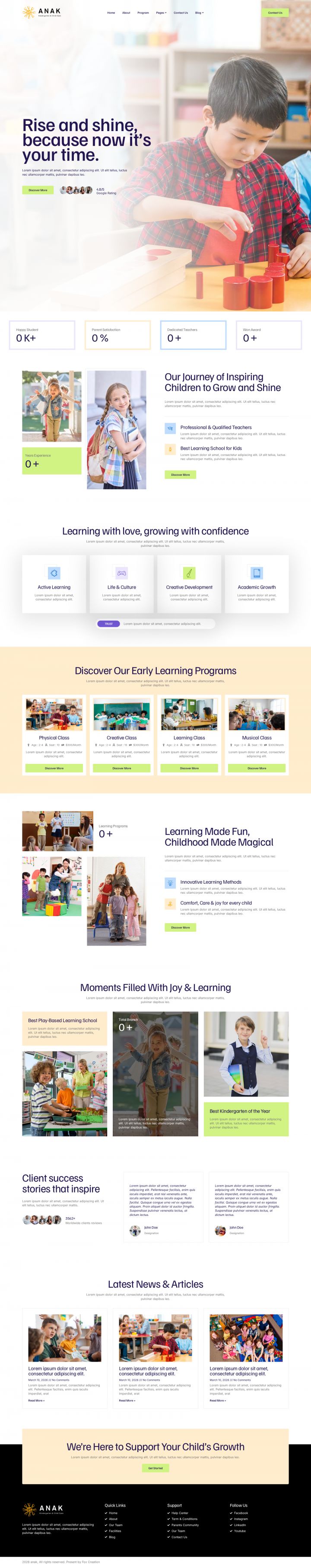 Шаблон ThemeForest Anak WordPress шаблон ThemeForest Anak