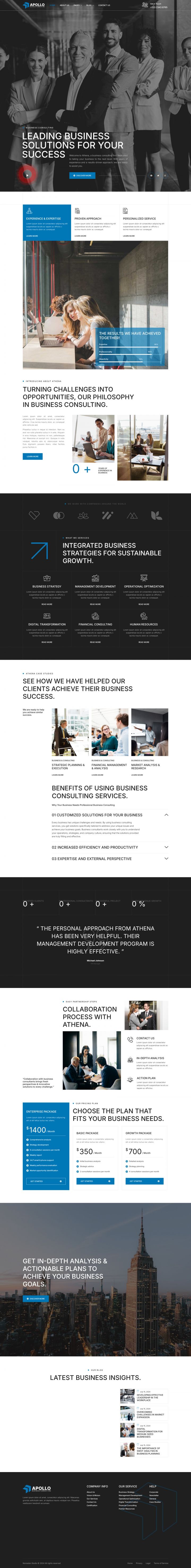 WordPress шаблон ThemeForest Apollo