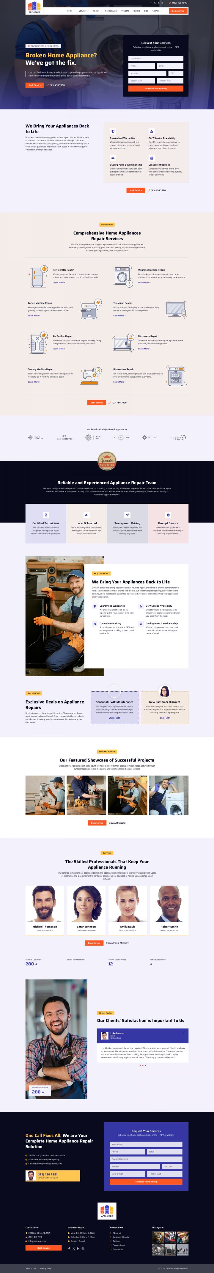 WordPress шаблон ThemeForest Applicare