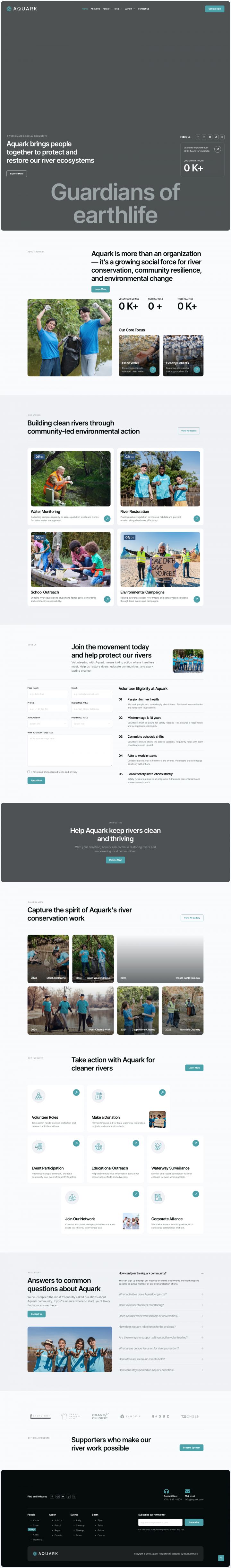 Шаблон ThemeForest Aquark WordPress шаблон ThemeForest Aquark