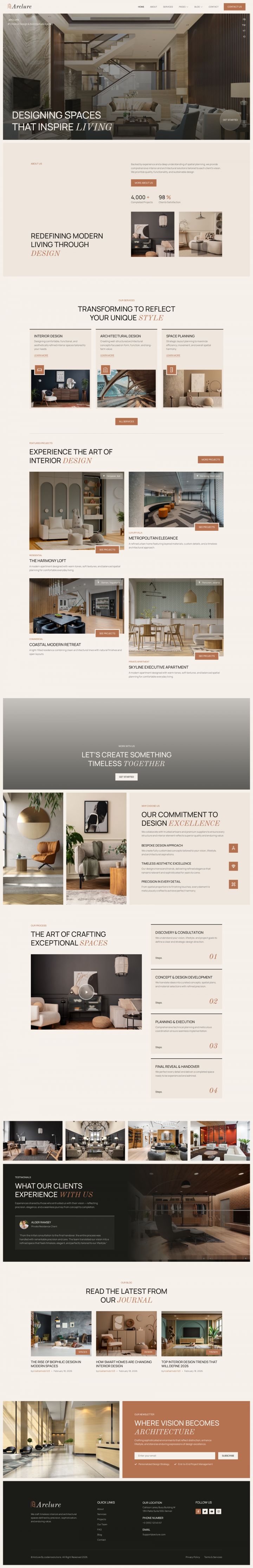 WordPress шаблон ThemeForest Arclure