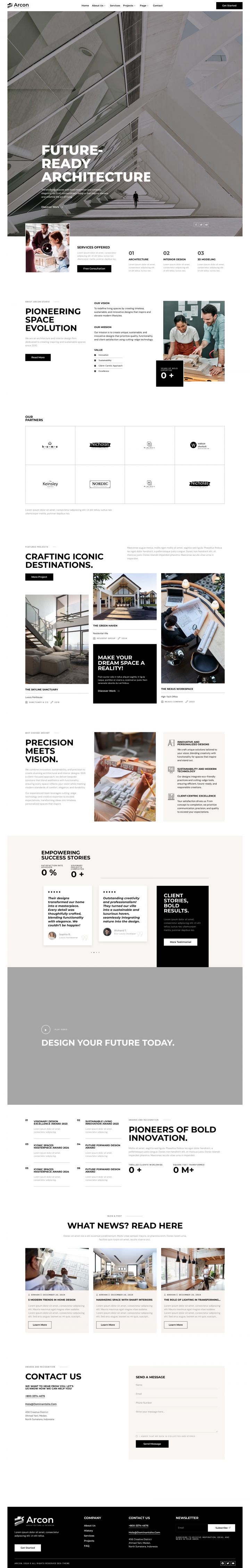 Шаблон ThemeForest Arcon WordPress шаблон ThemeForest Arcon