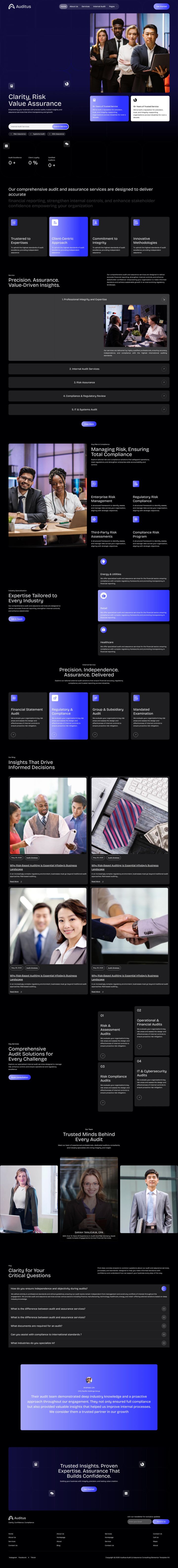 WordPress шаблон ThemeForest Auditus