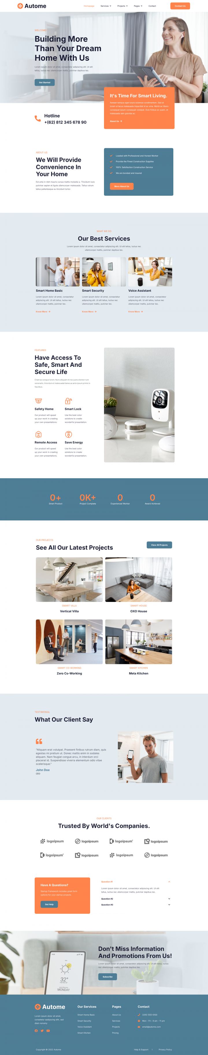 WordPress шаблон ThemeForest Autome