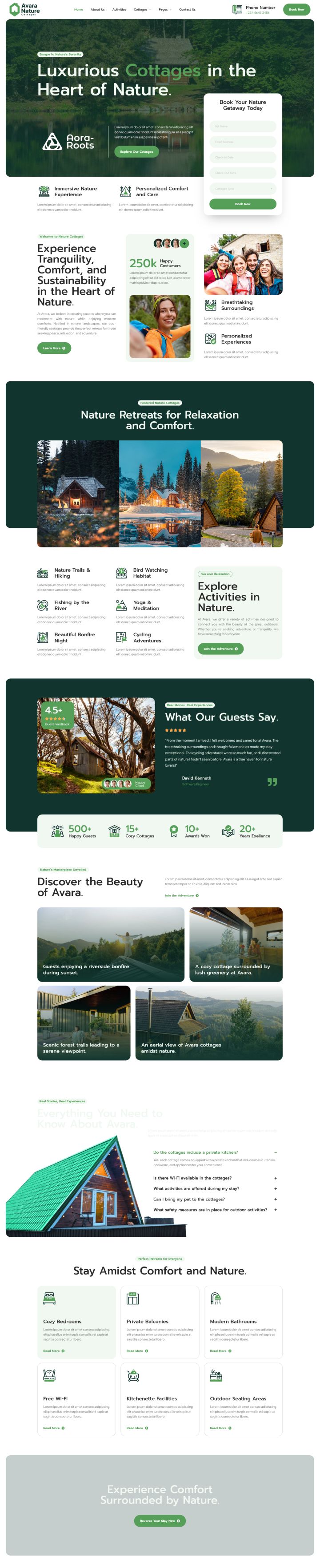 WordPress шаблон ThemeForest Avara