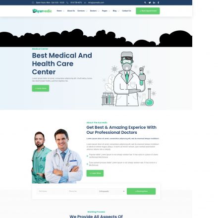 ThemeForest Ayurvedic