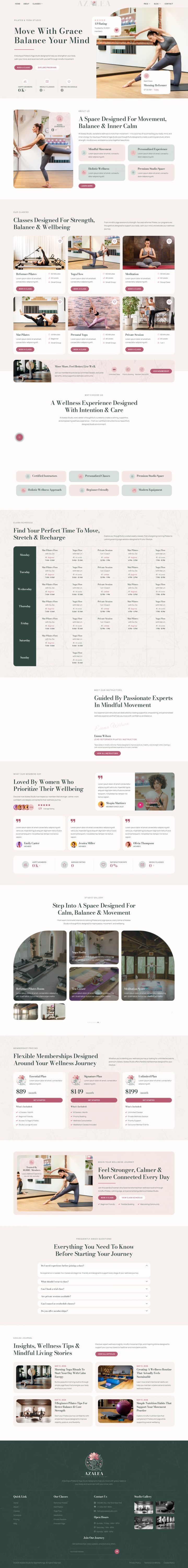 WordPress шаблон ThemeForest Azalea
