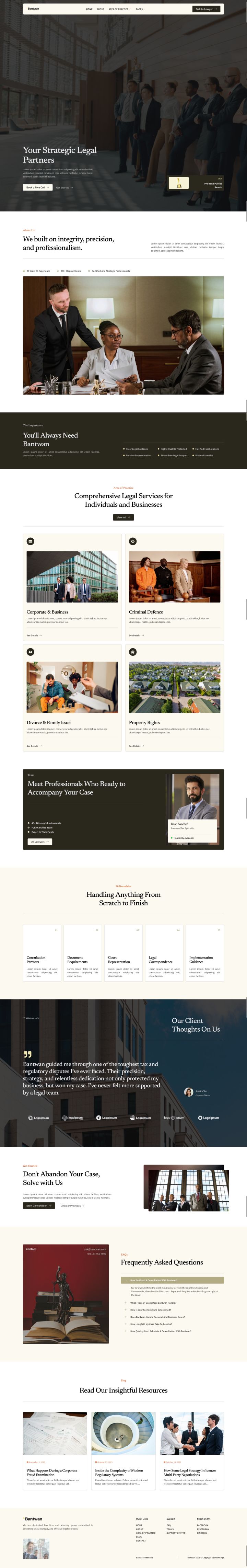 WordPress шаблон ThemeForest Bantwan
