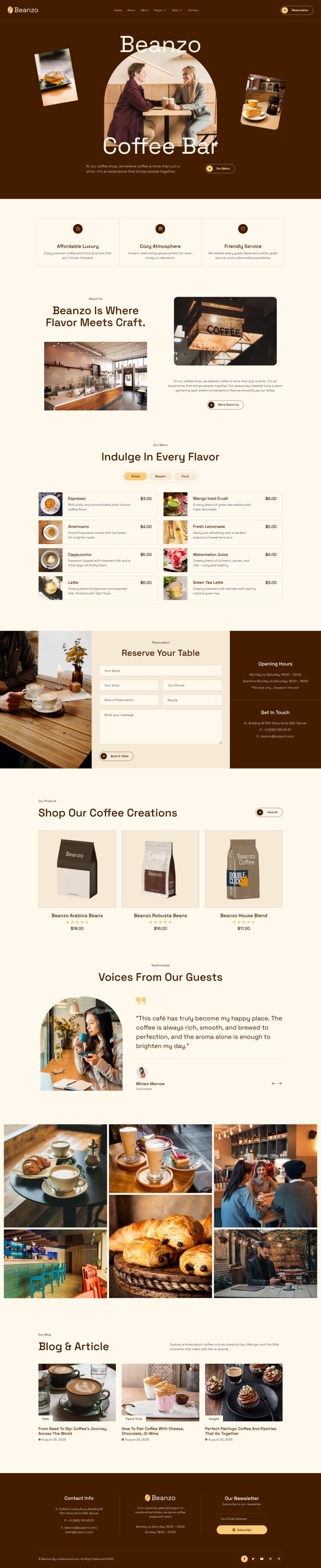 WordPress шаблон ThemeForest Beanzo