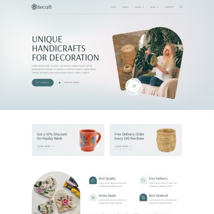 ThemeForest Becraft