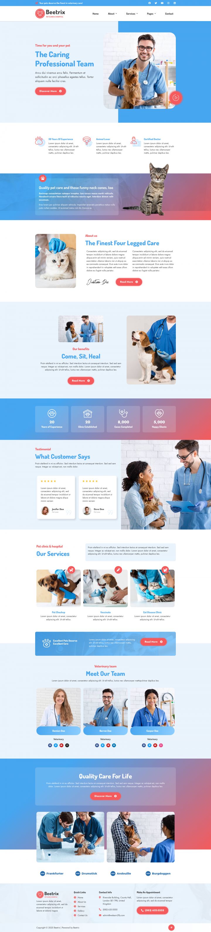 WordPress шаблон ThemeForest Beetrix